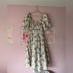 Selkie Floral Coquette Day Dress